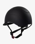 Equestro Reithelm Galaxy mit schmalem Visier black-rosegold