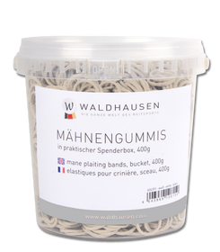 Mähnengummis im Eimer, weiß 400g