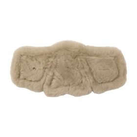 Stübben Equi-Soft Polster für Sattelgurt - Lammfell beige/braun 50-150cm