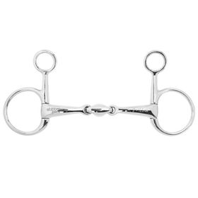 Stübben Steeltec Gebiss 2235 Baucher-Trense doppelt gebrochen