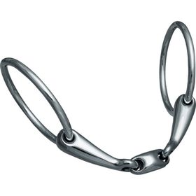 Stübben Steeltec Gebiss 2222 Wassertrense doppelt gebrochen Edelstahl