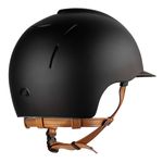 KEP Reithelm Cromo Smart in black mit beigen Kinnriemen 