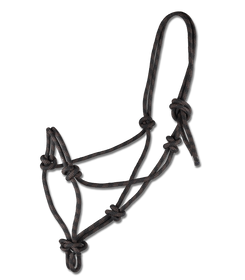 Waldhausen Knotenhalfter in schwarz / braun