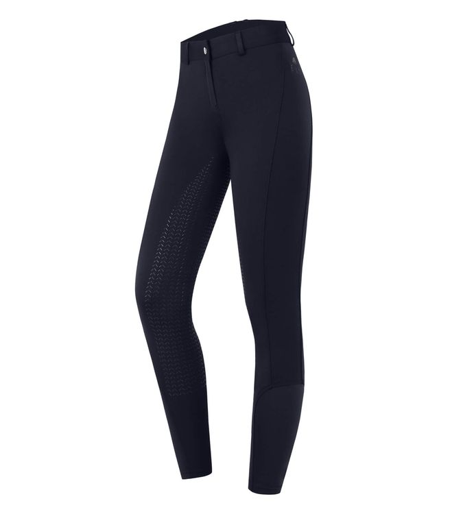 WALDHAUSEN ELT Kinder Thermo Reithose Essential Silikon in tiefblau