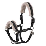 Eskadron Platinum Halfter Double Pin Fauxfur