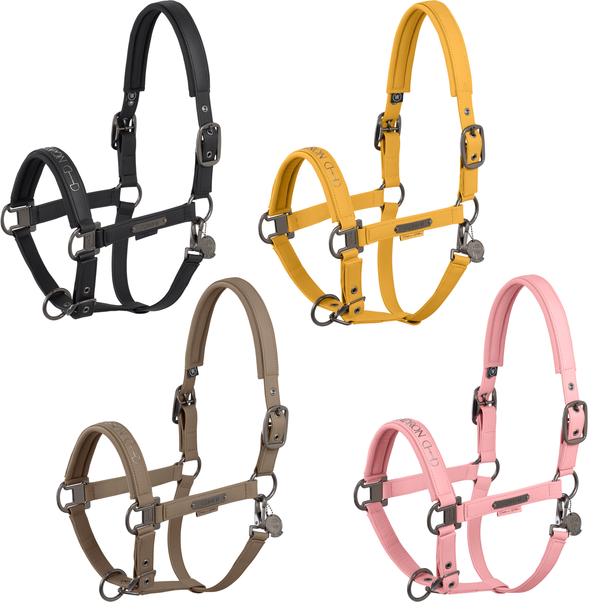 Eskadron Platinum Halfter Double Pin Faux Leather