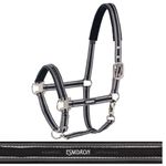 Eskadron Halfter Pin Buckle Core in anthra-white-black