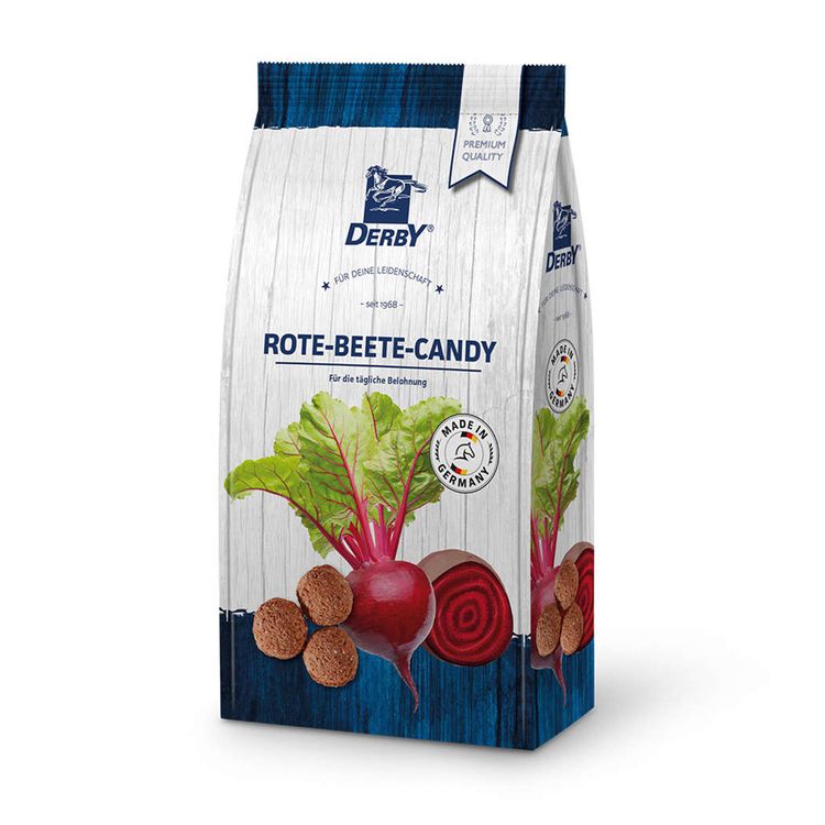 DERBY Rote Beete-Candy Pferdeleckerchen 1kg