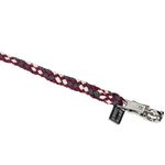 Eskadron  Set Halfter Pin Buckle mit Panikhakenstrick in anthra-creme-rustic red