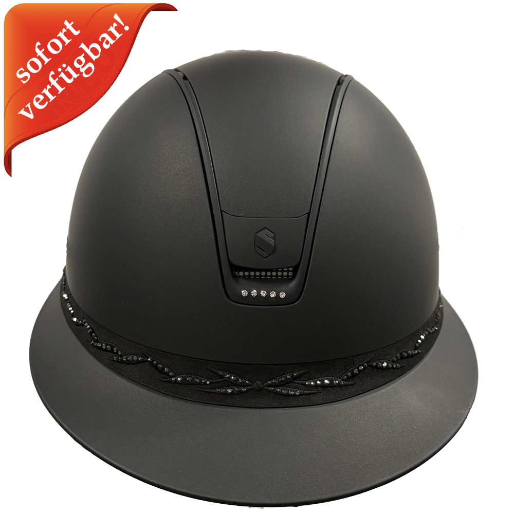 Samshield Miss Shield 2.0 - FB flower black, Blason & Trim black matt mit 5 Swarovski