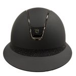 Samshield Miss Shield 2.0 black matt - FB & Blason Crystal Fabric black, Trim black chrome