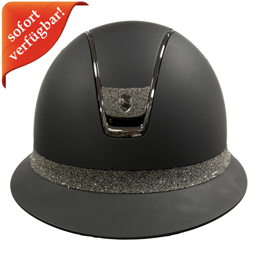 Samshield Miss Shield 2.0 black matt - FB & Blason Crystal Fabric mat. eclipse, Trim black chrome