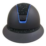 Samshield Miss Shield 2.0 shadow blue matt - FB & Top Crystal Flowers blue, Trim chrome blue