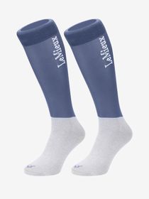 LeMieux Doppelpack Competition Socks in ice blue