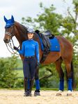 LeMieux Dressur Schabracke Loire Classic Satin Square in benetton blue