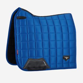 LeMieux Dressur Schabracke Loire Classic Satin Square in benetton blue