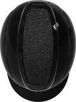Covalliero Reithelm Elite in lackschwarz Glitzer schwarz