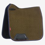 LeMieux Dressur Schabracke Suede Close Contact Square in alpine