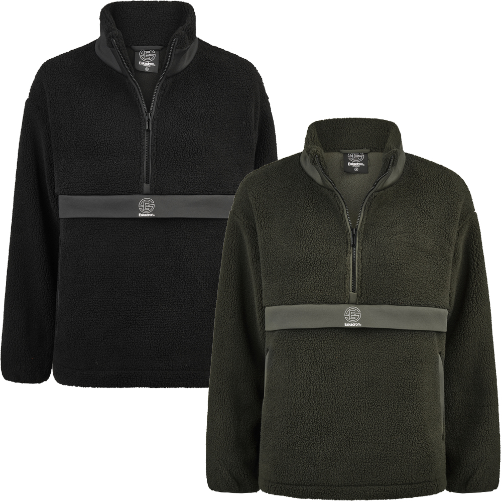 Eskadron  Fanatics Dynamic Half-Zip Teddy Sweater