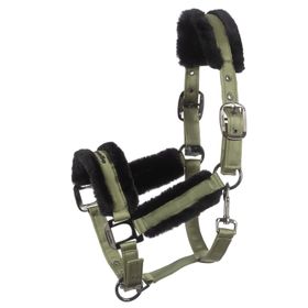 CAVALJERO Halfter in tea leaf von Cavallo