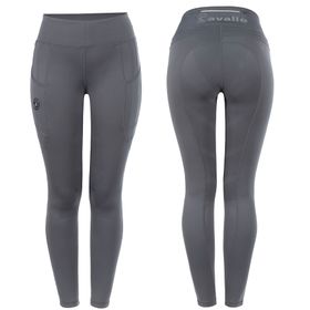 Cavallo Damen Reithose Tight CAVALLIN Grip in steel