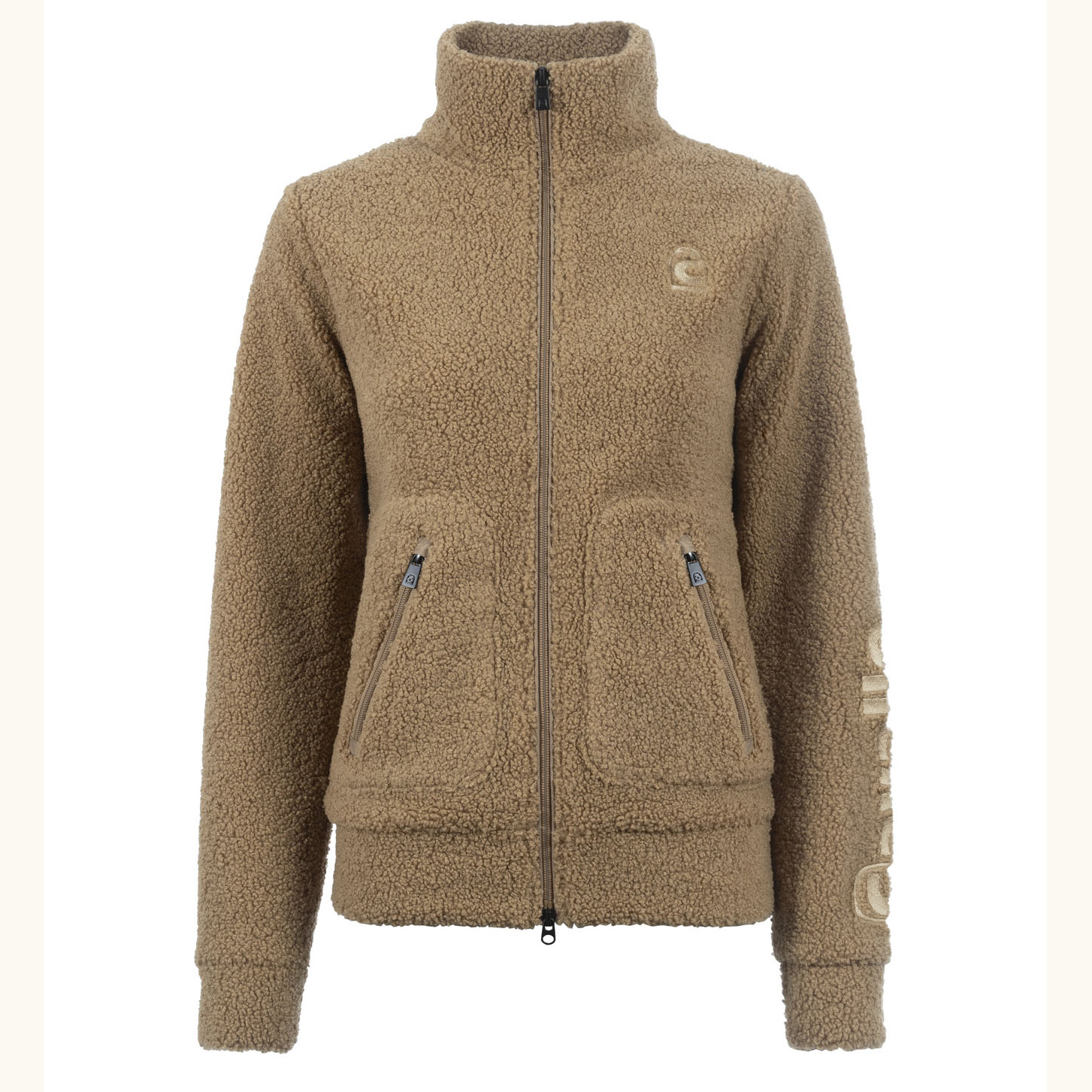 CAVALROSIE Damen Teddy Blouson in hazel von Cavallo