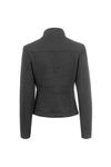 CAVALRAEL Damen Stehkragenjacke in black melange von Cavallo