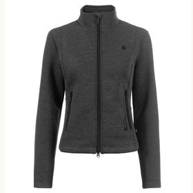 CAVALRAEL Damen Stehkragenjacke in black melange von Cavallo