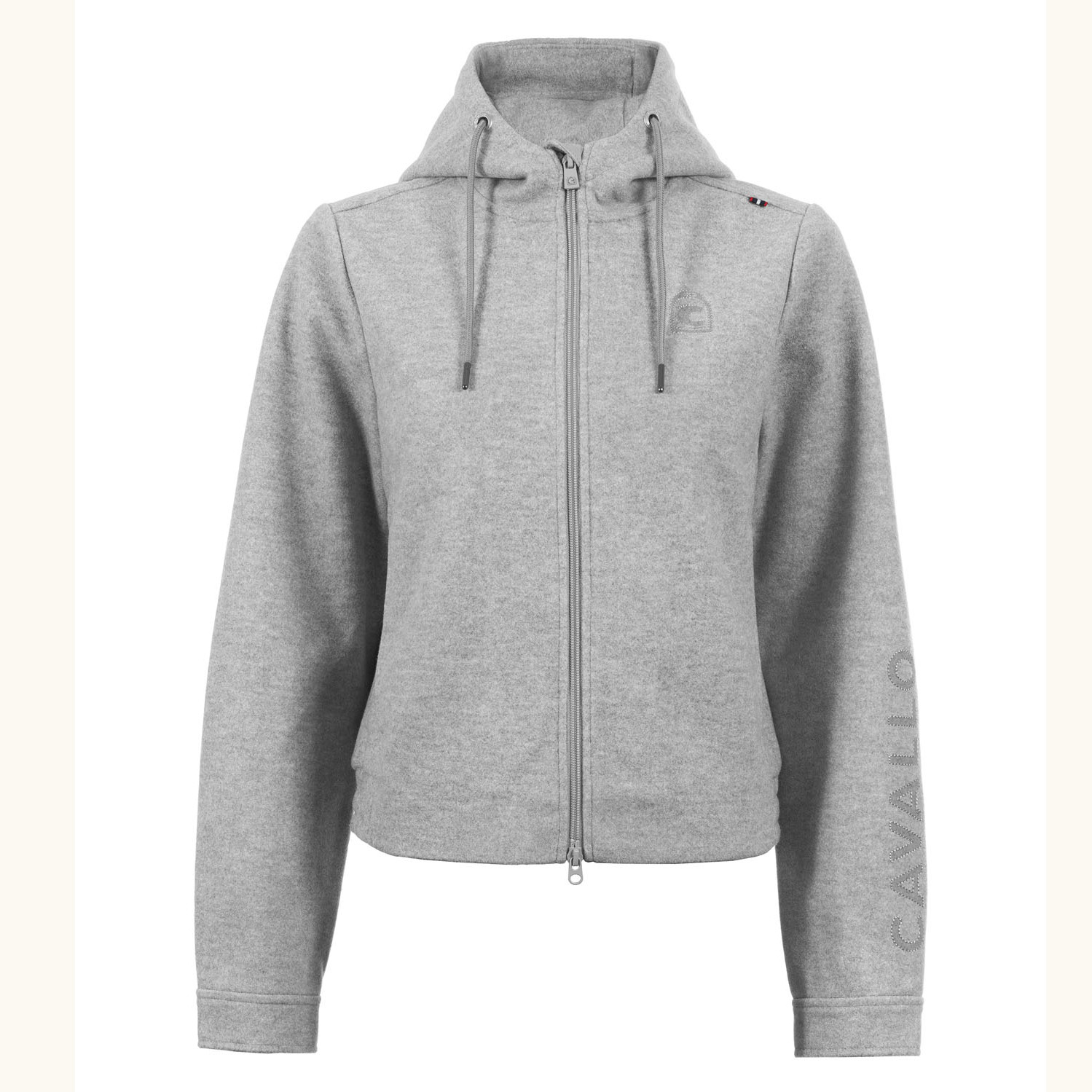 CAVALRABI Damen Jacke im Boxy Schnitte in grey melange von Cavallo