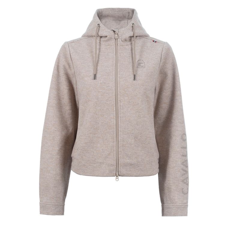 CAVALRABI Damen Jacke im Boxy Schnitte in hazel melange von Cavallo