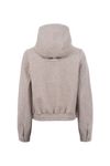 CAVALRABI Damen Jacke im Boxy Schnitte in hazel melange von Cavallo