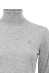 CAVALRADINA  Damen Rollkragenpullover in grey melange von Cavallo