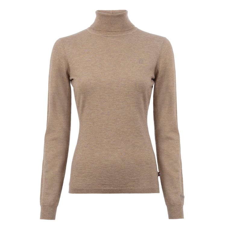 CAVALRADINA  Damen Rollkragenpullover in hazel melange von Cavallo