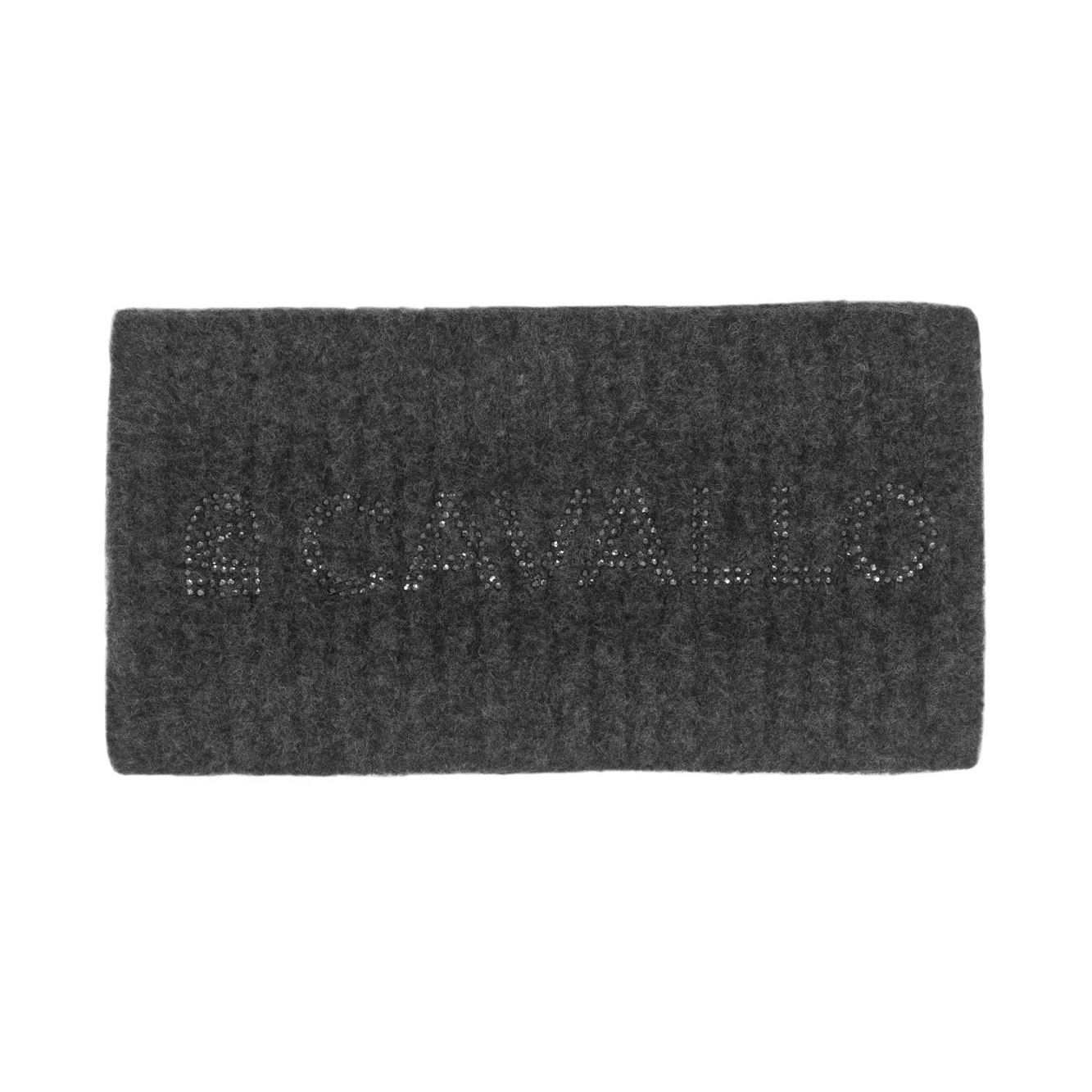 CAVALROVENA Stirnband in black melange von Cavallo