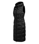 E.L.T Lightweight Longweste Ostende in schwarz