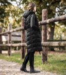 E.L.T Lightweight Longweste Ostende in schwarz