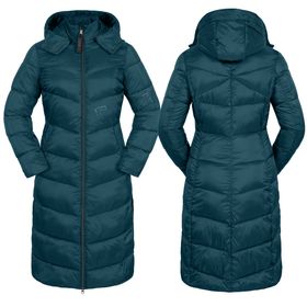 E.L.T Lightweight Mantel Oslo in petrolblau