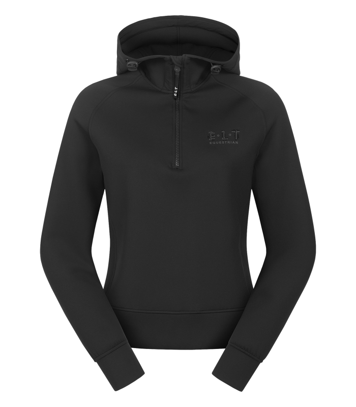 E.L.T Funktions-Hoody Regensburg in schwarz