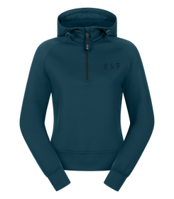 E.L.T Funktions-Hoody Regensburg in petrolblau