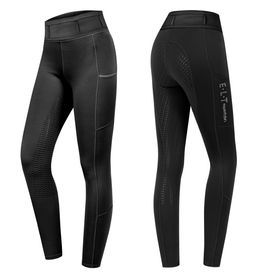 E.L.T Reitleggings Ella Glam in schwarz