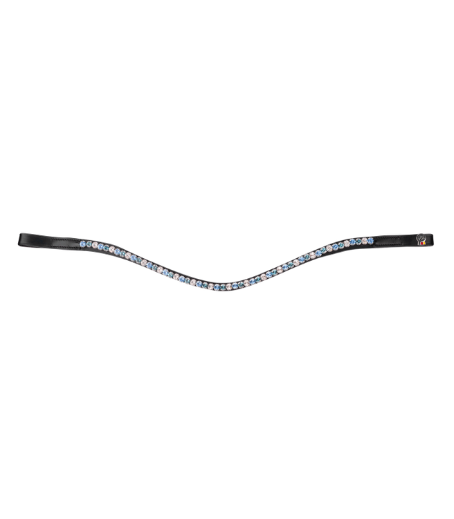 Waldhausen X-Line Stirnband Glam blue/petrolblue/silber