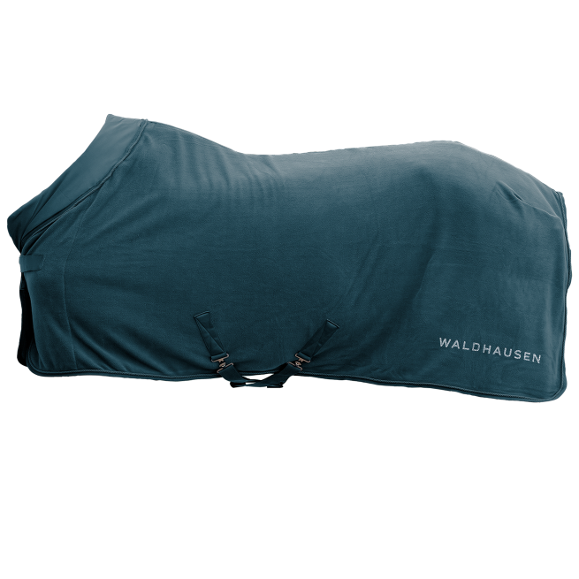 WALDHAUSEN Abschwitzdecke Fleece Nepal in petrolblau