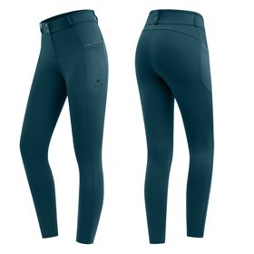 E.L.T Reitleggings Kinder Romy Glam in petrolblau