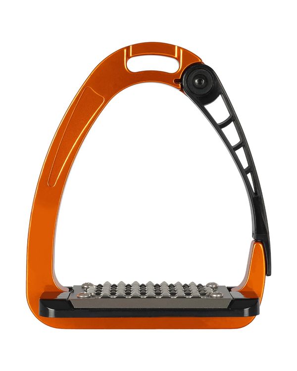 ACAVALLO AC607 - Sicherheits-Steigbügel Arena Alupro, Farbe Orange