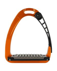 ACAVALLO AC607 - Sicherheits-Steigbügel Arena Alupro, Farbe Orange