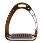 ACAVALLO AC608- Sicherheits-Steigbügel Arena Alupro Aluminium, Farbe Bronze