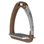 ACAVALLO AC608- Sicherheits-Steigbügel Arena Alupro Aluminium, Farbe Bronze