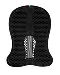 Acavallo Gel Pad Hexagonal Soft Micropile - schwarz, onesize AC096