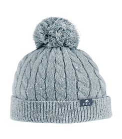 E.L.T Strickmütze Rafaela in silberblau