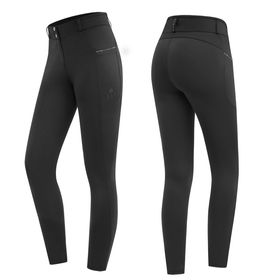 E.L.T Reitleggings Kinder Romy Glam in schwarz